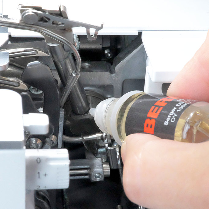 Overlocker Overlocker Oil So your machine runs smoothly BERNINA